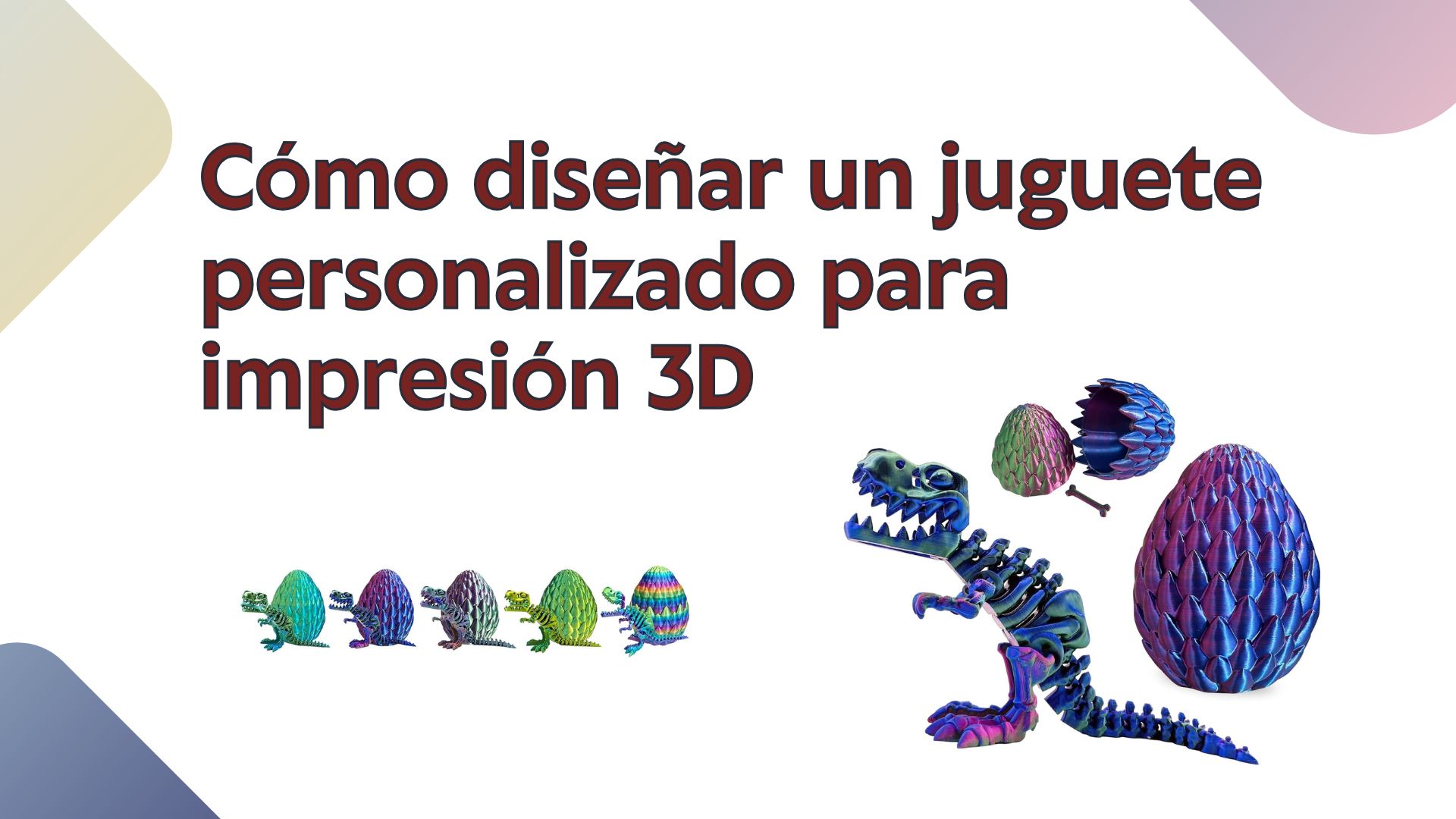 Impresión 3D dragón de juguete impresión 3D personalizada