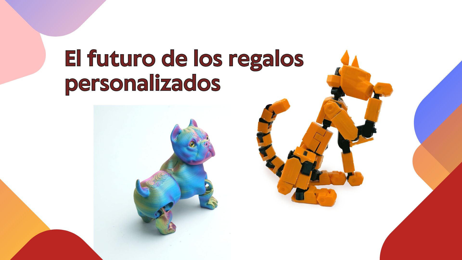 El futuro de los regalos personalizados: Por qué los dragones articulados y los gatos y perros impresos en 3D son los recuerdos personalizados perfectos