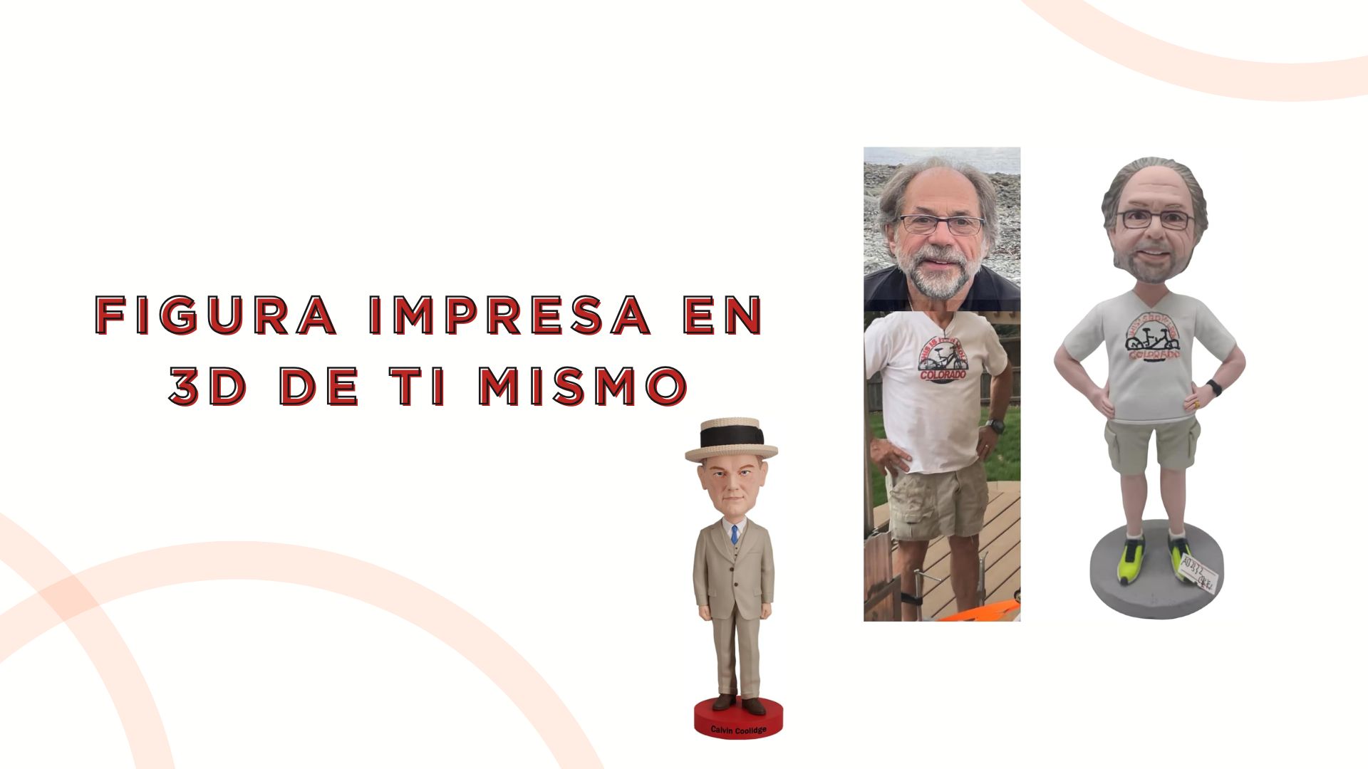 Figura impresa en 3D de ti mismo