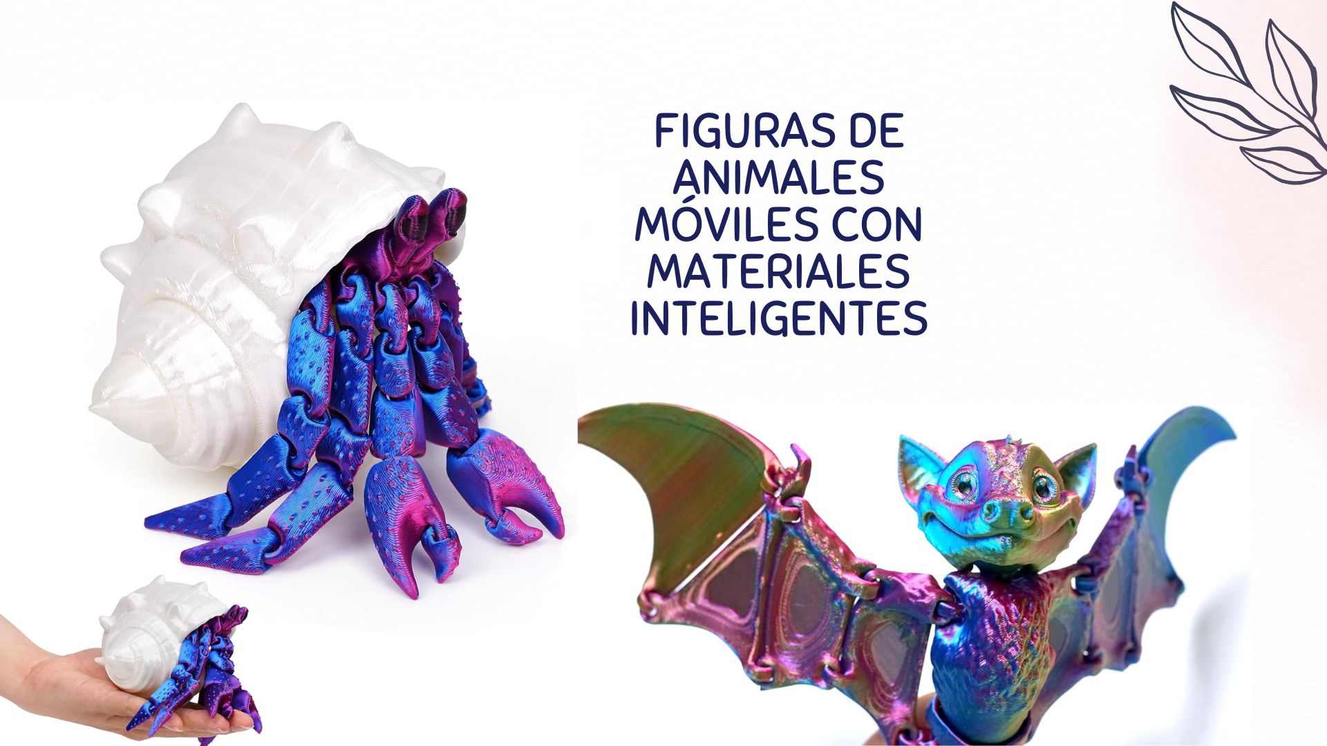 Impresión 3D con IA: Diseño de figuras de animales móviles personalizables con materiales inteligentes