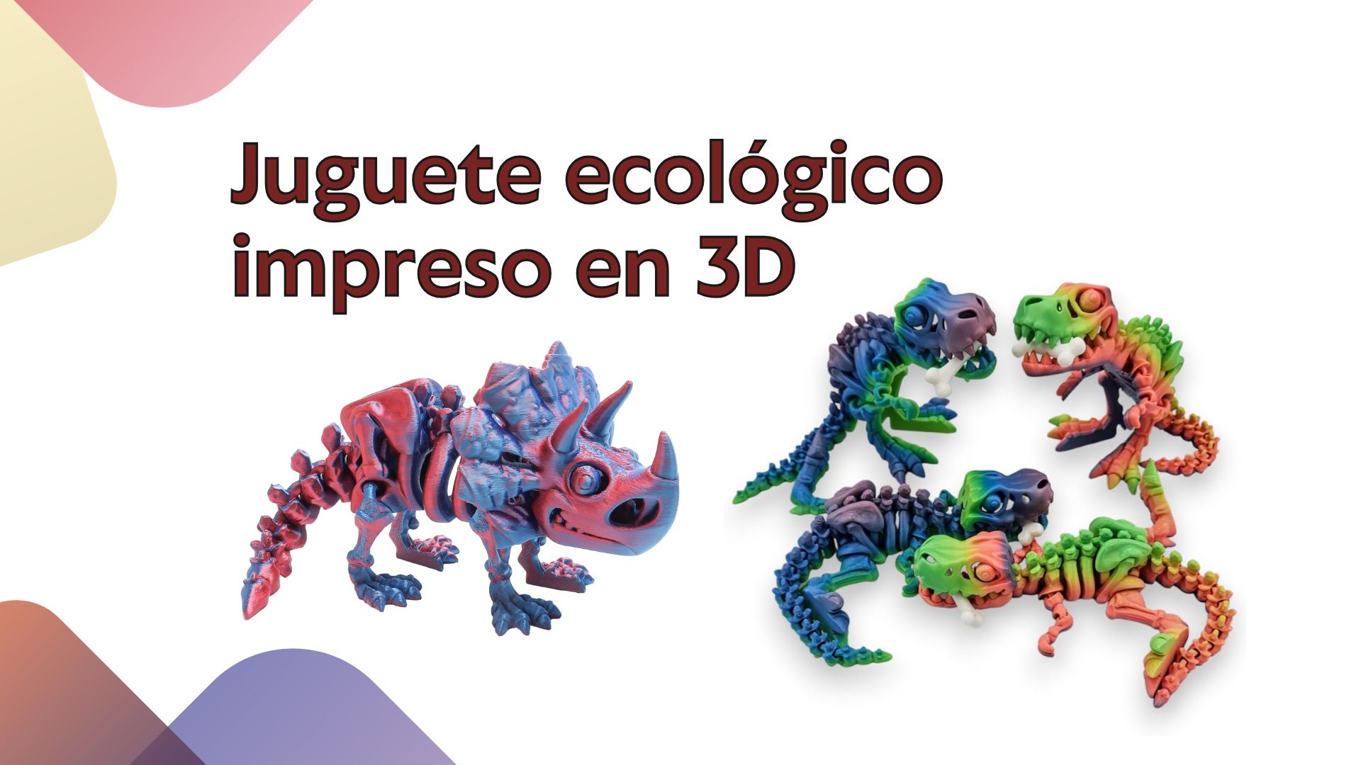 Juguete ecológico impreso en 3D: personalización sostenible en la industria de la impresión 3D