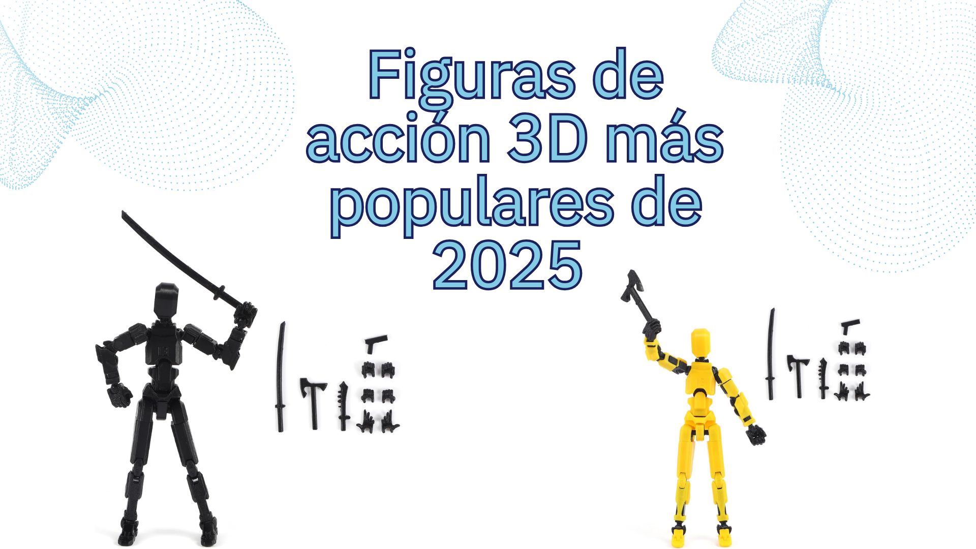 Las 10 figuras de acción 3D más populares de 2025 Lo mejor de los modelos impresos en 3D