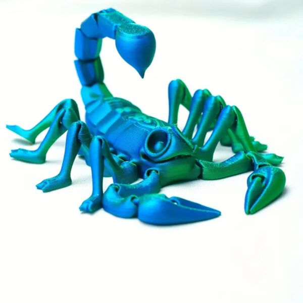 Creativo Modelo Escorpión 3D Articulado y Movible Para Niños
