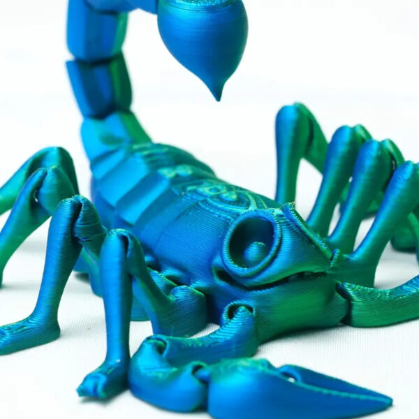 Creativo Modelo Escorpión 3D Articulado y Movible Para Niños