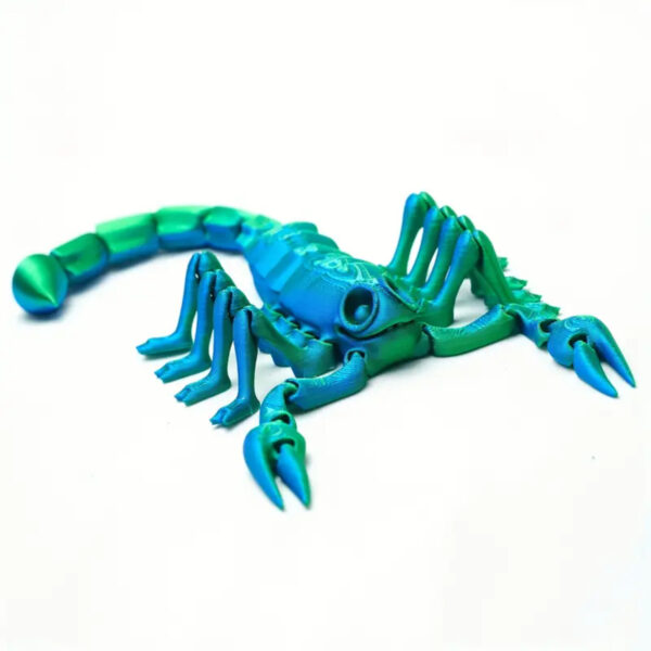 Creativo Modelo Escorpión 3D Articulado y Movible Para Niños