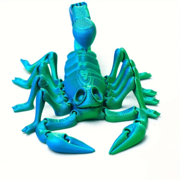 Creativo Modelo Escorpión 3D Articulado y Movible Para Niños