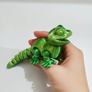 Creativo Modelo Gecko 3D