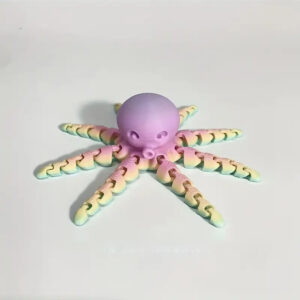 Pulpo Flexible 3D Diseño