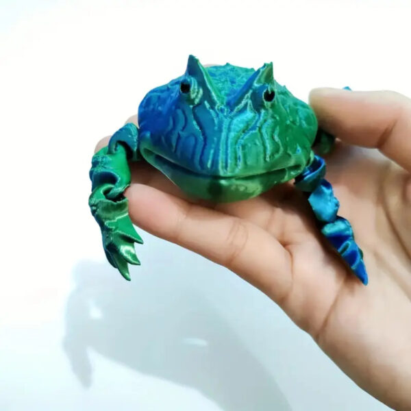 Creativo Modelo Sapo 3D Impreso Encantador Para Niños