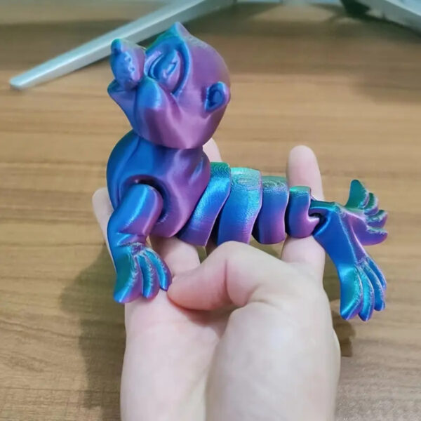 Delfín 3D Juguete Articulado Creativo y Adorable Para Niños