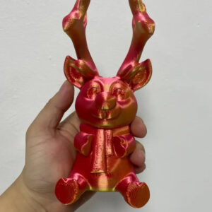 Figura Alce Navidad 3D