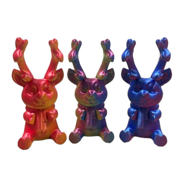 Diseño Alce Navidad 3D Único y Sorprendente