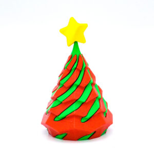 Figura Pino Navidad Espiral 3D