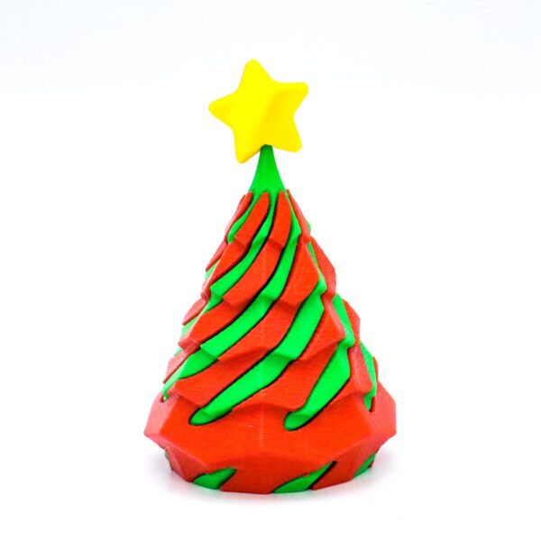 Figura Pino Navidad Espiral 3D