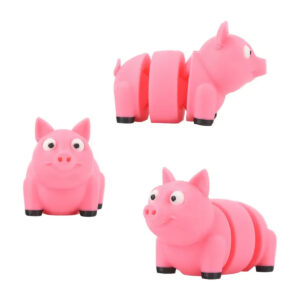Figura Cerdito Rosa 3D