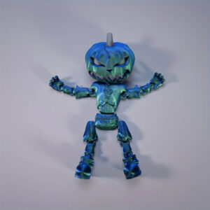Juguete Demoníaco de Calabaza 3D