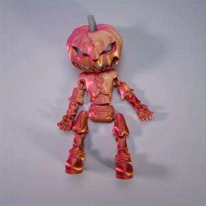 Figura Demonio Calabaza 3D