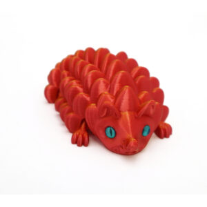 Modelo 3D de Erizo con Articulaciones