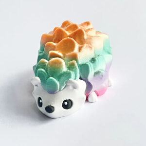 Figura Erizo Creativo 3D