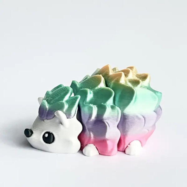 Figura Erizo Creativo 3D Juguete Articulado Realista