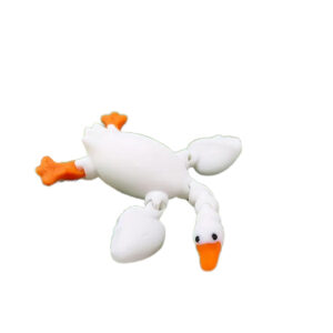 Figura Ganso Blanco Grande 3D