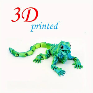 Figura Iguana 3D Impresa