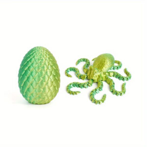 Figura Pulpo Huevo Creativa 3D