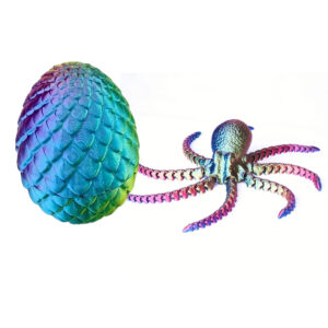 Figura Decorativa de Pulpo Huevo