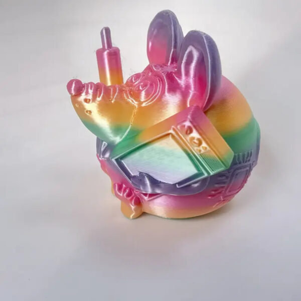 Figura Ratón Tierno 3D Impresa Modelo Decorativo