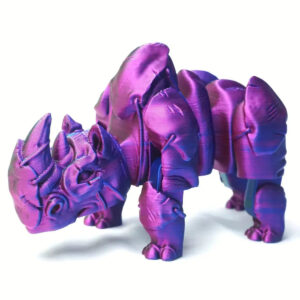 Figura Rino Articulado 3D