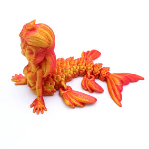 Figura de Sirenita 3D Exclusiva