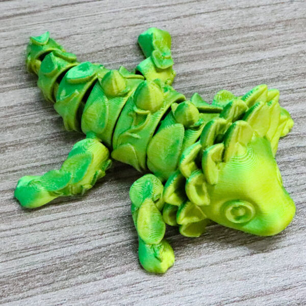 Dragón de Girasol en 3D Muñeco Articulado Infantil