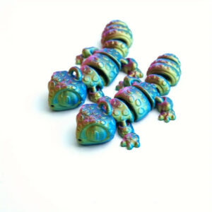 Gecko 3D Articulado Leopardo