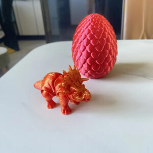 Huevo de Dragón Articulado 3D