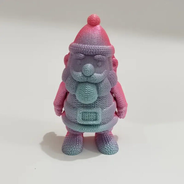 Modelo Santa Claus Tejido 3D Juguete Creativo Para Niños