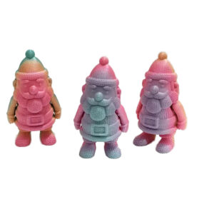 Modelo Santa Claus Tejido 3D