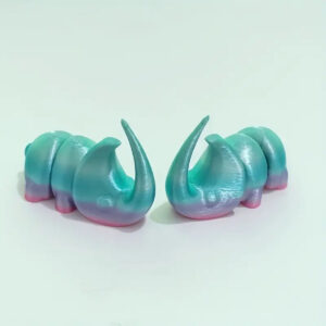 Modelo Unicornio Pequeño Articulado 3D