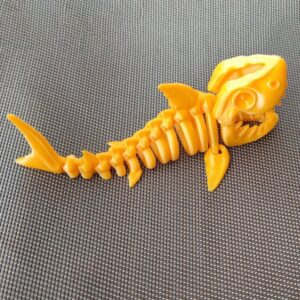 Juguete de Pez Esquelético