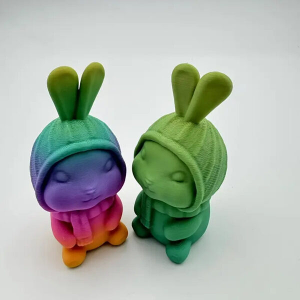 Figura Conejo Decorativo 3D Ideal para Fiestas y Hogar