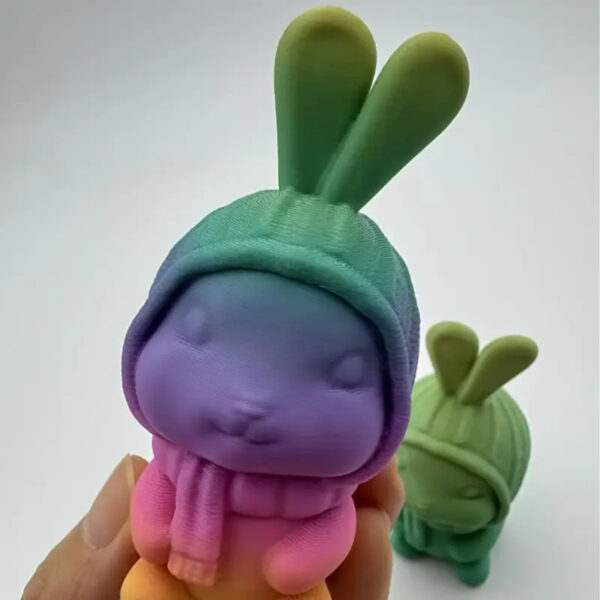 Figura Conejo Decorativo 3D Ideal para Fiestas y Hogar