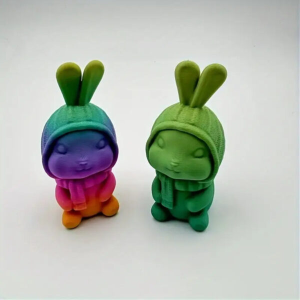 Figura Conejo Decorativo 3D Ideal para Fiestas y Hogar