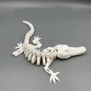 Esqueleto de Cocodrilo 3D Impreso