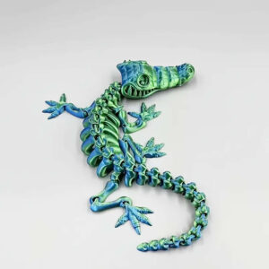 Cocodrilo Esqueleto 3D Impreso