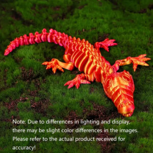 Juguete Cocodrilo Esqueleto 3D Impreso