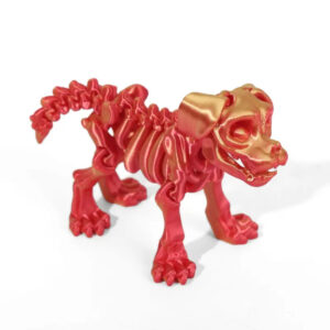 Juguete Esqueleto de Perro 3D Impreso