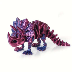 Juguete Esqueleto Triceratops