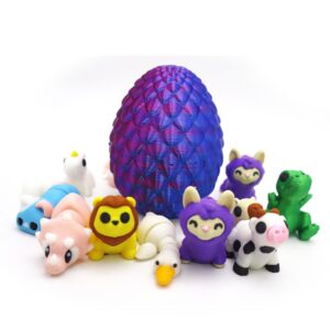 Escultura Animal en Huevo 3D