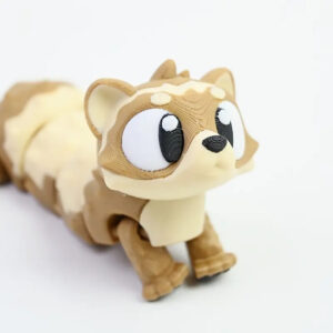 Figura Hurón Articulado 3D Impresa