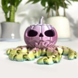 Juguete Pulpo Calabaza 3D Impreso