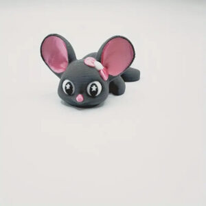 Figura Ratón Articulado 3D Impresa